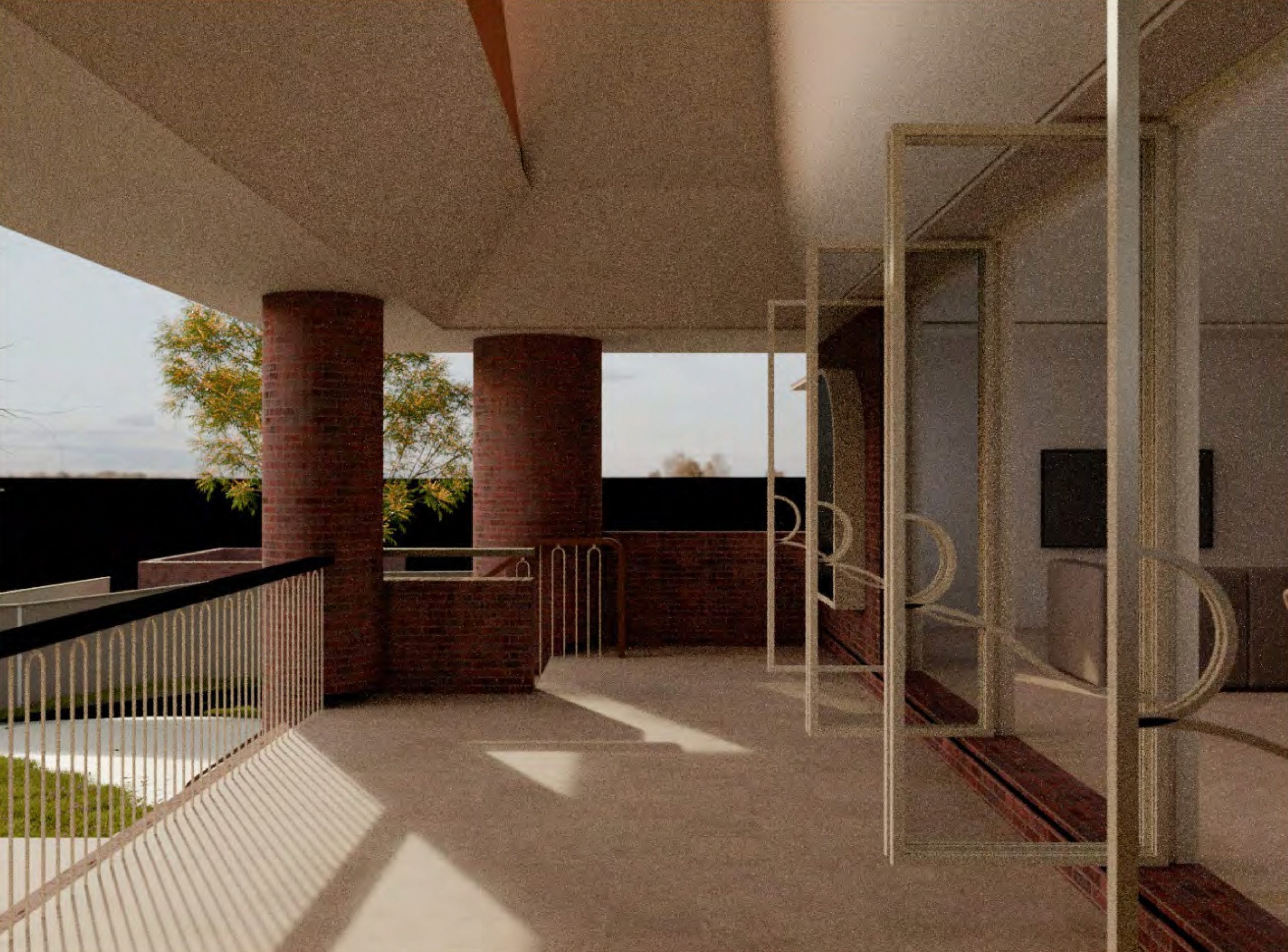 14 Greengate Road, Killara - architectural render